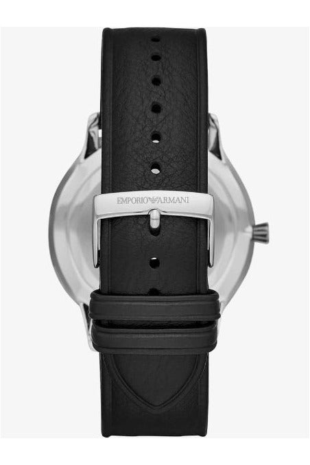 Buy Emporio Armani Men’s Quartz Leather Strap Black Dial 44mm Watch 11210 in Pakistan