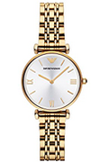 Buy Emporio Armani Women's Analog Stainless Steel Silver Dial 32mm Watch AR1877 in Pakistan