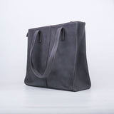 Buy Jild Everyday Women's Leather Zipper Tote Bag - Graphite Grey in Pakistan