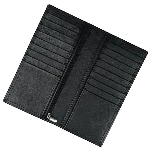 Buy Jild Executive Leather Long Wallet - Black in Pakistan