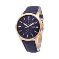 Buy Fossil Men's Chronograph Quartz Blue Leather Strap Blue Dial 44mm Watch FS5436 in Pakistan