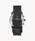 Buy Men's Quartz Commuter Black Leather Strap Black Dial 43Mm Watch in Pakistan