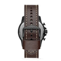 Buy Fossil Men's Quartz Brown Leather Strap Black Dial 46mm Watch FS5601 in Pakistan