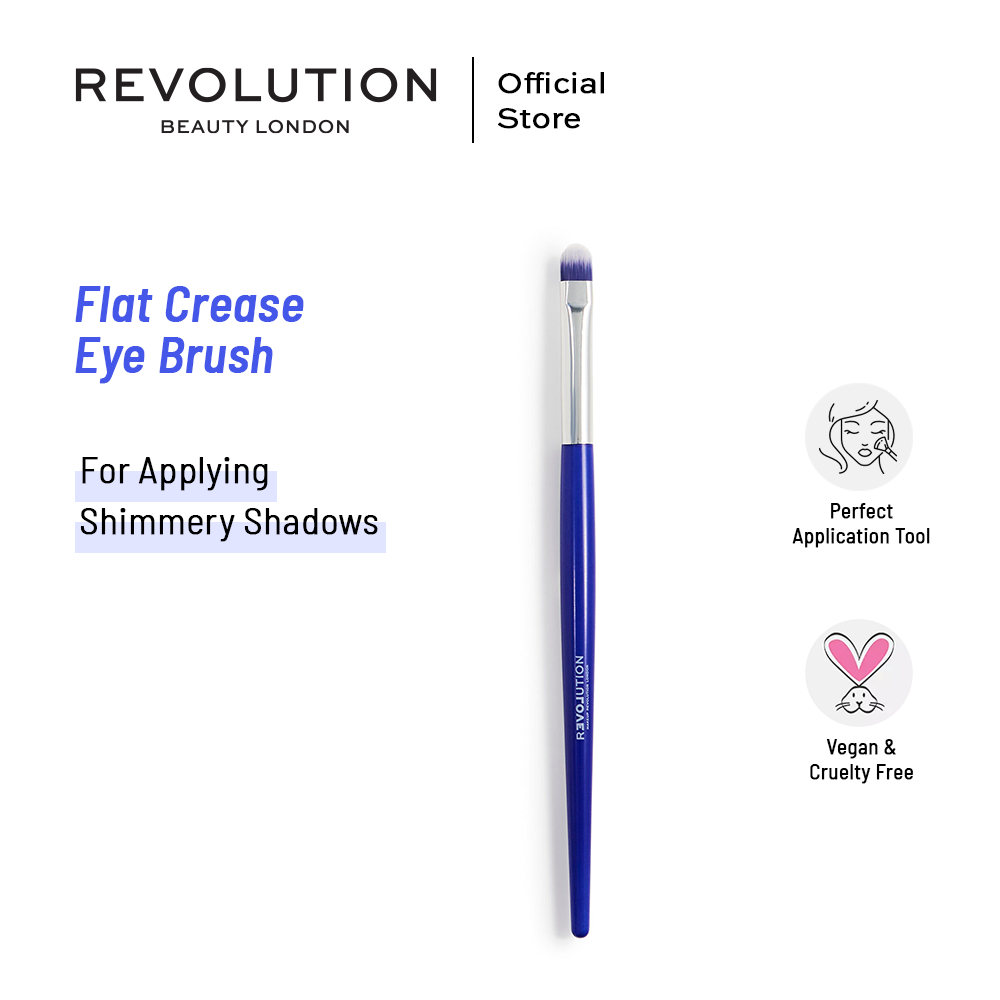 Buy Revolution Relove Brush Queen Flat Crease Eye Brush in Pakistan