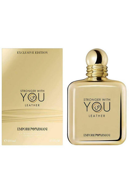 Buy Emporio Armani Stronger With You Leather EDP - 100ml in Pakistan