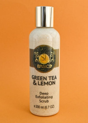 Buy SL Basics Lemon & Green Tea Scrub  - 200ml in Pakistan