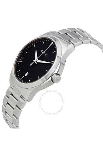 Buy Gucci Unisex Swiss Made Quartz Stainless Steel Black Dial 38mm Watch YA126457 in Pakistan