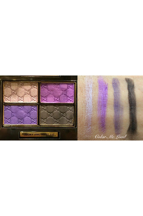 Gucci Magnetic Color Shadow Quad - 110 Smoky Amethyst | HIGH