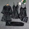 Buy Royal Bridal 100% Silk 5pcs Nightgown set in Pakistan