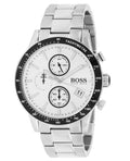 Buy Hugo Boss Mens Chronograph Quartz Rafale Stainless Steel Silver Dial Watch - 1513511 in Pakistan