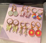 Buy Bling On Jewels Quin Huggies Stacker Earrings - Edition C in Pakistan