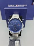 Buy Tommy Hilfiger Mens Quartz Stainless Steel Blue Dial 44mm Watch - 1791575 in Pakistan
