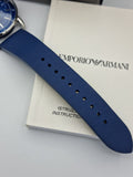 Buy Emporio Armani Men's Leather Strap Blue Dial 41mm Watch AR11335 in Pakistan