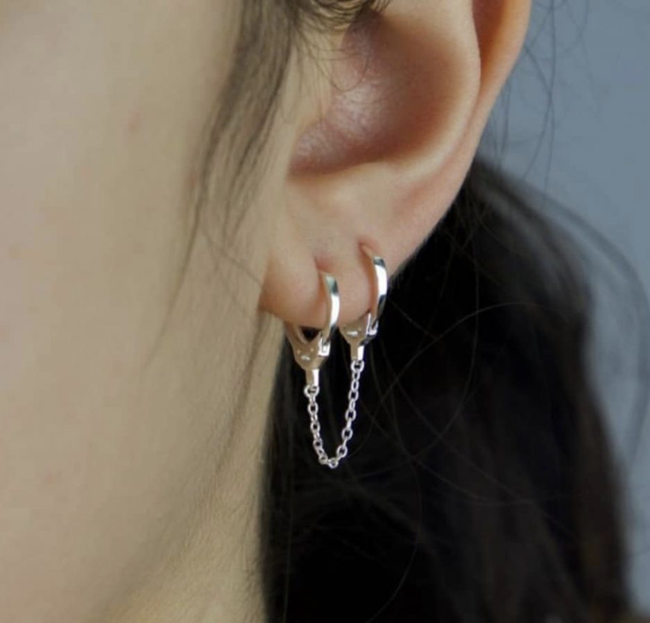 Buy Bling On Jewels Miko Earing - Silver in Pakistan