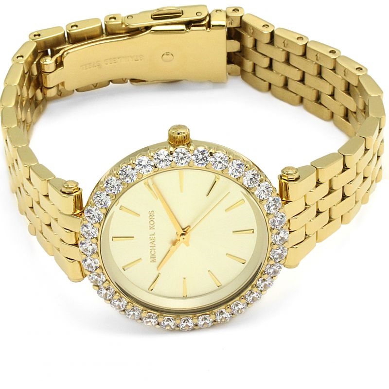 Buy Michael Kors Womens Quartz Darci Gold Stainless Steel Gold Dial 35mm Watch - Mk4513 in Pakistan