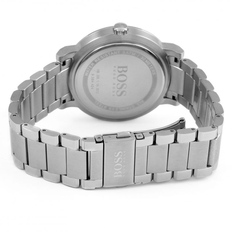 Buy Hugo Boss Mens Analog Oxygen Silver Stainless Steel Grey Dial 42mm Watch - 1513596 in Pakistan