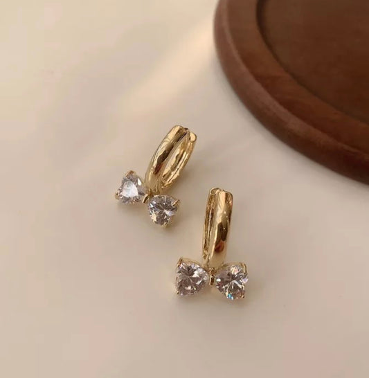 Buy Bling On Jewels The Bow Hoop Earrings in Pakistan