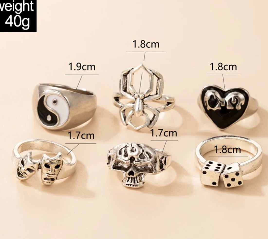 Buy Bling On Jewels Diced Ringset in Pakistan