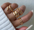 Buy Bling On Jewels Tooned Bold Chunky Rings in Pakistan