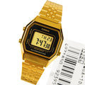 Buy Casio Ladies Mid-Size Gold Tone Digital Retro Watch - LA-680WGA-1D in Pakistan