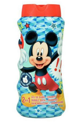 Buy Lorenay Disney Mickey Mouse 2 in 1 Bath & Shampoo - 475ml in Pakistan