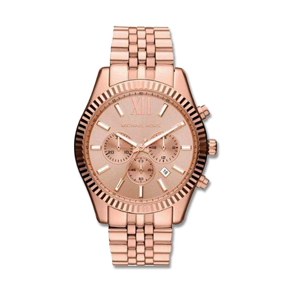 Buy Michael Kors Mens Quartz Stainless Steel Rose Gold Dial 45mm Watch - Mk8319 in Pakistan