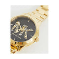 Buy Michael Kors Womens Quartz Runway Gold Stainless Steel Black Dial 38mm Watch - Mk6682 in Pakistan