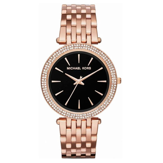 Buy Michael Kors Women’s Quartz Stainless Steel Black Dial 38mm Watch - MK3402 in Pakistan