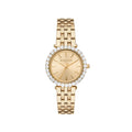 Buy Michael Kors Womens Quartz Darci Gold Stainless Steel Gold Dial 35mm Watch - Mk4513 in Pakistan