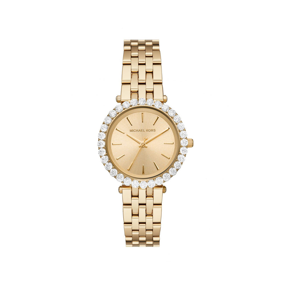 Buy Michael Kors Womens Quartz Darci Gold Stainless Steel Gold Dial 35mm Watch - Mk4513 in Pakistan