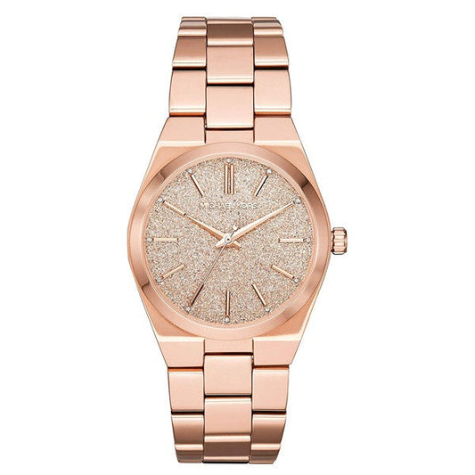 Buy Michael Kors Womens Quartz Channing Stainless Steel Rose Gold Dial 36mm Watch - Mk6624 in Pakistan