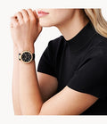 Buy Michael Kors Womens Quartz Parker Leather Strap Black Dial 39mm Watch - Mk6984 in Pakistan