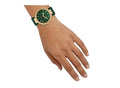 Buy Michael Kors Womens Quartz Green Leather Strap Green Dial 39mm Watch - Mk6985 in Pakistan