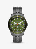 Buy Michael Kors Mens Chronograph Stainless Steel Green Dial 44mm Watch - Mk7158 in Pakistan