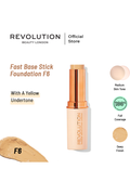 Buy Makeup Revolution Fast Base Stick Foundation F6 in Pakistan