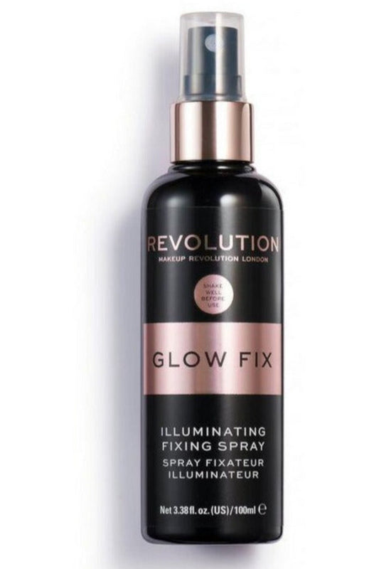 Buy Makeup Revolution Glow Illuminating Fixing Spray 100ml in Pakistan