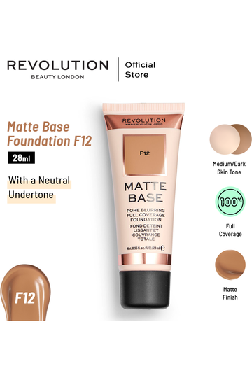 Buy Revolution Matte Base Foundation in Pakistan