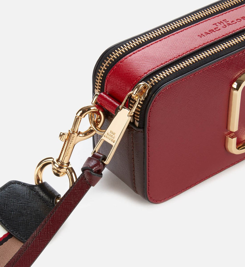 Marc Jacobs Women's Snapshot Cross Body Bag - Red Multi