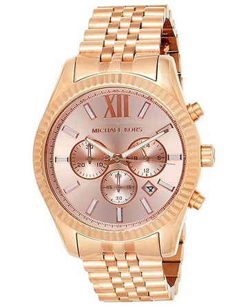 Buy Michael Kors Mens Quartz Stainless Steel Rose Gold Dial 45mm Watch - Mk8319 in Pakistan