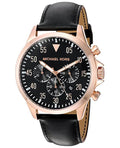 Buy Michael Kors Men’s Chronograph Quartz Leather Strap Black Dial 45mm Watch - MK8535 in Pakistan