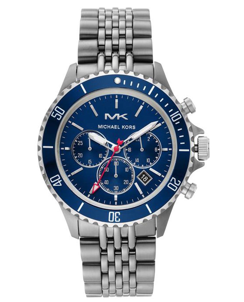 Buy Michael Kors Men’s Quartz Stainless Steel Blue Dial 44mm Watch - MK8727 in Pakistan