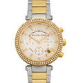 Buy Michael Kors Womens Quartz Parker White Dial Stainless Steel Two-tone Watch - Mk5626 in Pakistan