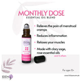 Buy 100 Percent Wellness Monthly Dose Essential Oil Blend - 10ml in Pakistan