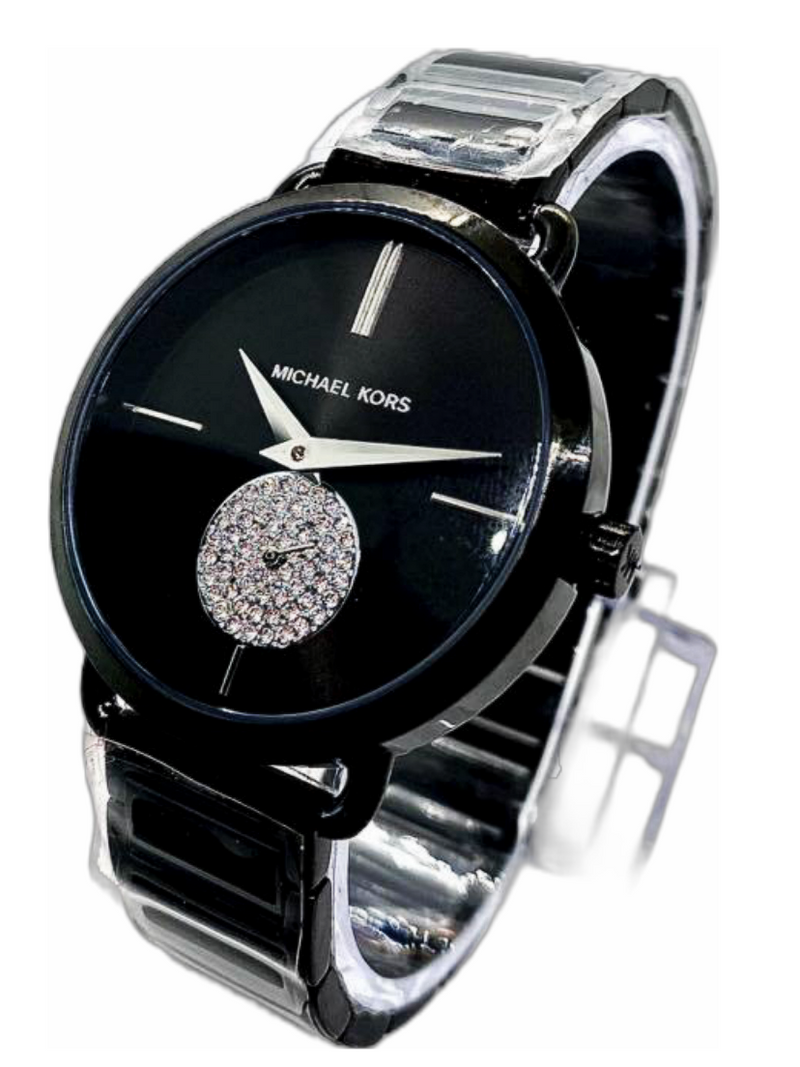 Buy Michael Kors Dress Watch For Women Analog Stainless Steel Black Dial  - MK3758 in Pakistan