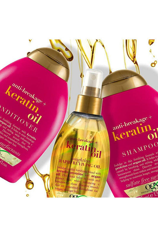 Buy OGX Oil Weightless Rapid Reviving Keratin Oil - 118ml in Pakistan