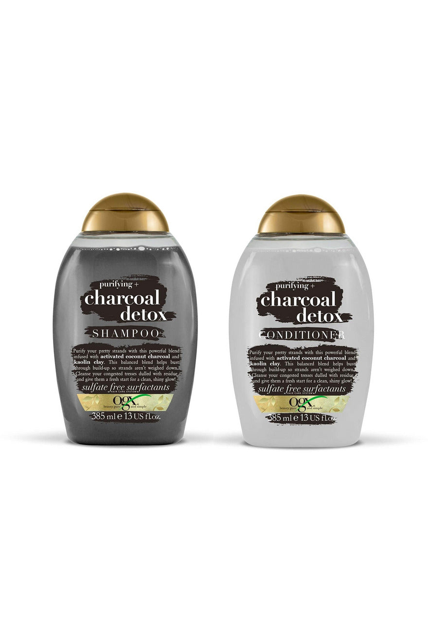 Buy OGX Purifying + Charcoal Detox Shampoo in Pakistan