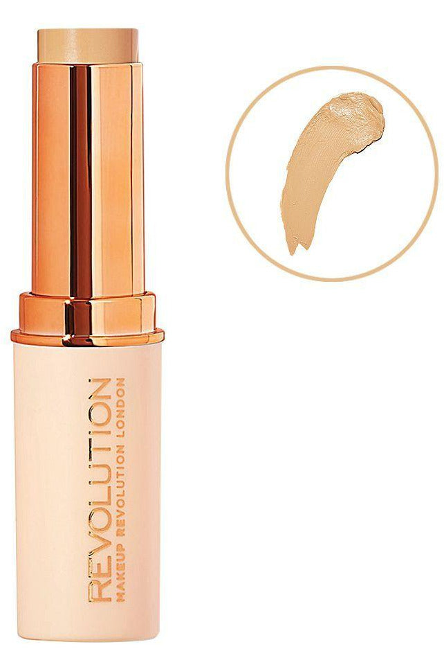 Buy Makeup Revolution Fast Base Stick Foundation F9 in Pakistan