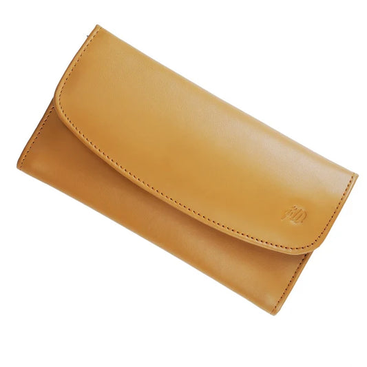 Buy Jild Women Essential Everyday Leather Clutch Wallet - Camel in Pakistan
