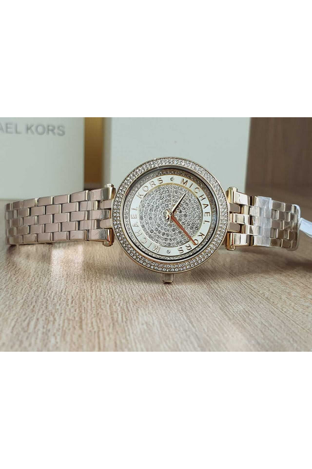 Buy Michael Kors Womens Analogue Quartz Watch with Stainless Steel Strap - 3476 in Pakistan