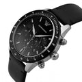 Buy Emporio Armani Mens Chronograph Quartz Leather Strap Black Dial 43mm Watch - Ar11243 in Pakistan